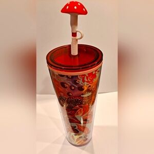 Starbucks Holiday Mushroom Cap Fox Tumbler 24oz